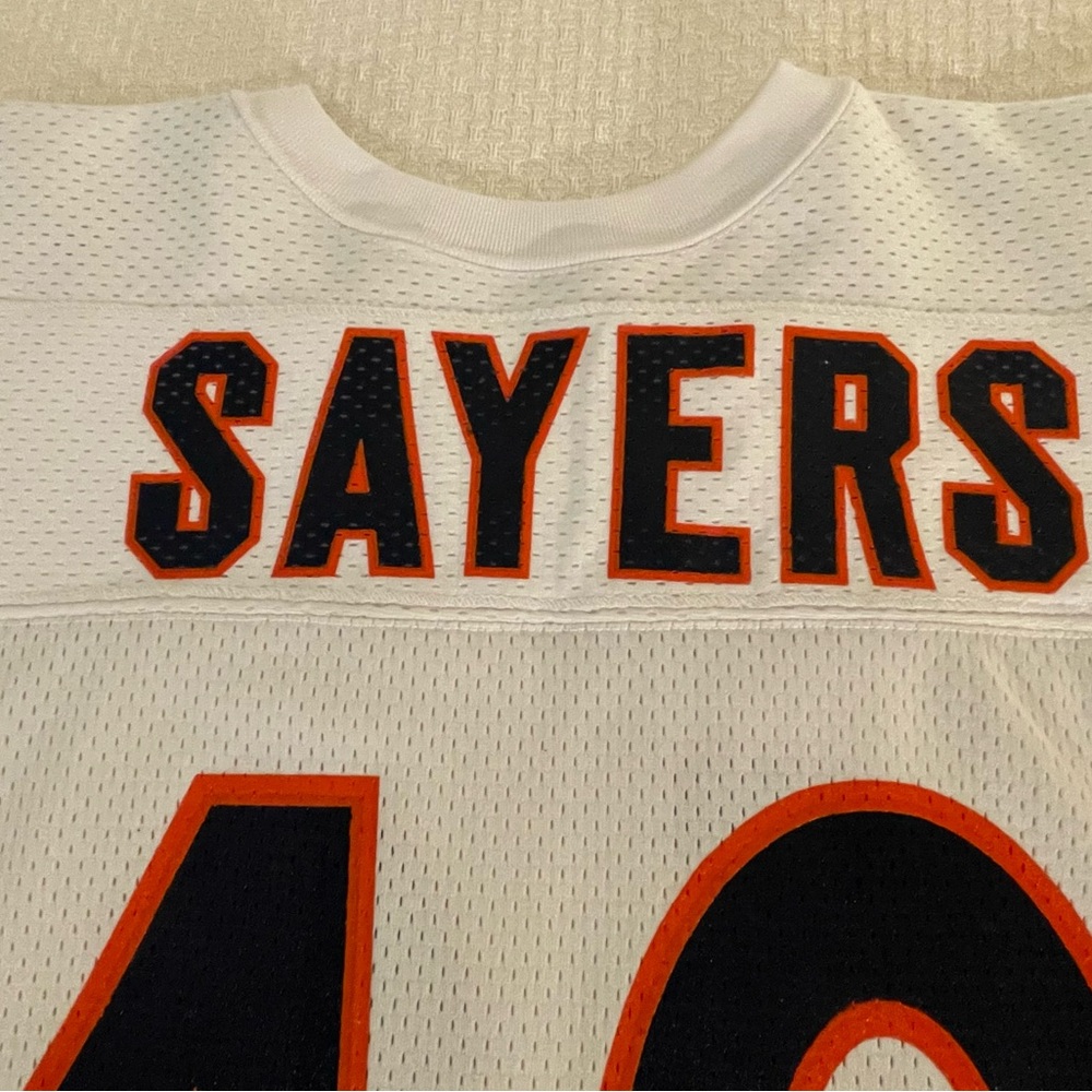 Signed Gale Sayers Authentic Throwback Bears Jers… - image 8